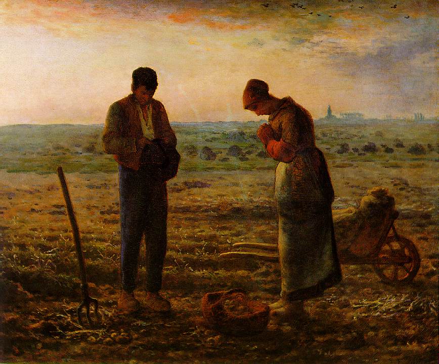 Jean-Franc Millet The Angelus